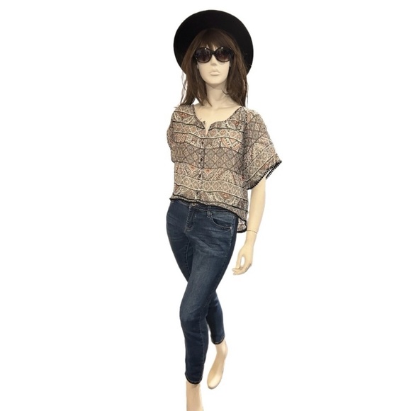 Mudd Women’s Boho Blouse - Picture 4 of 5